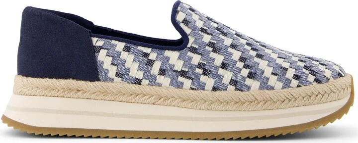 Jocelyn Blue Denim Espadrille Sneaker