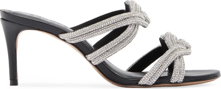 Jocelyn Rhinestone Slide Sandal - Image 4