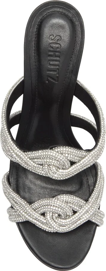 Jocelyn Rhinestone Slide Sandal - Image 5