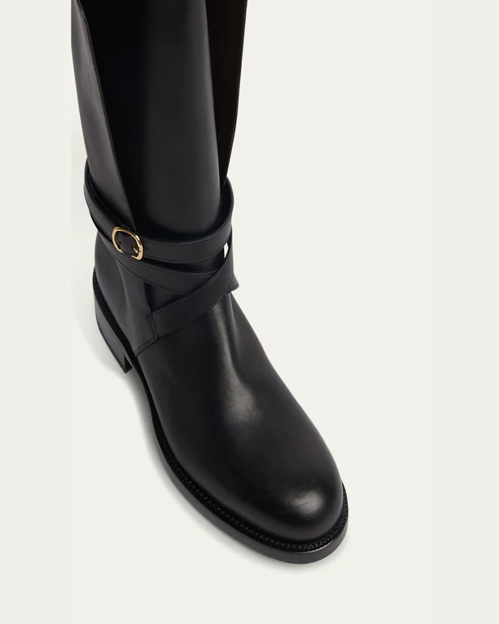 Jodhpur Strappy Boots - Image 3