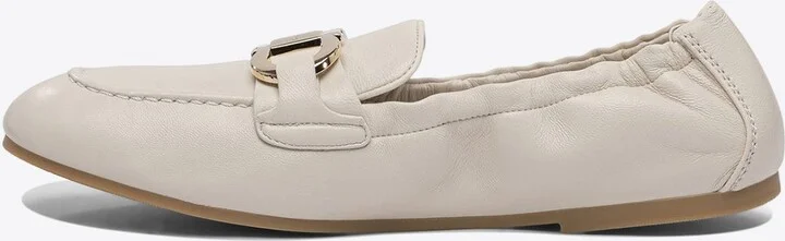 Jodie Elasticated Loafers in Leather - Image 2