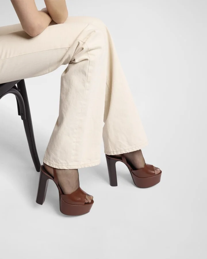 Jodie Leather Ankle-Strap Platform Sandals - Image 10