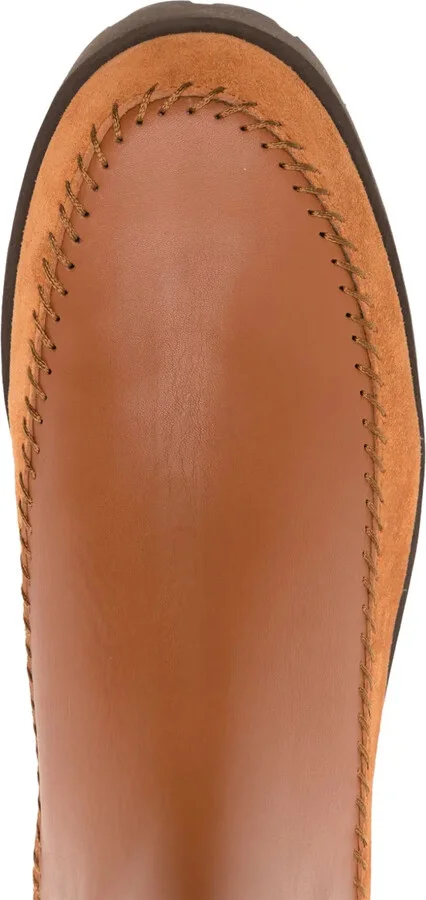 Jodie whipstitch-trim leather chelsea boots - Image 4