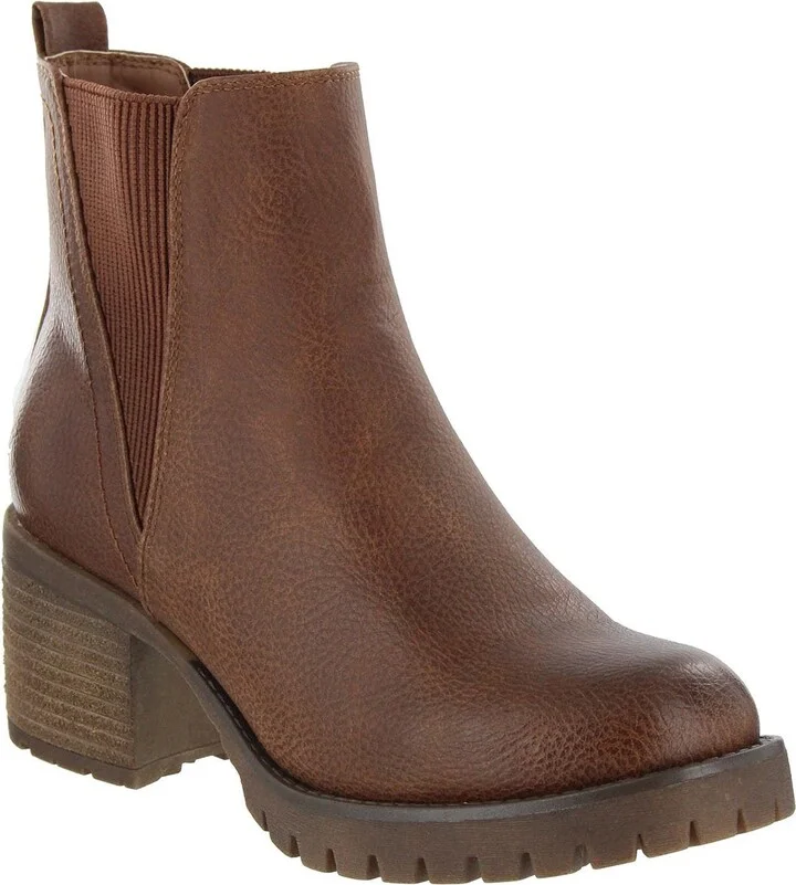Jody Ribbed Lug Sole Chelsea Boot