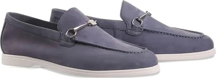 Joe horsebit-detail suede loafers - Image 2