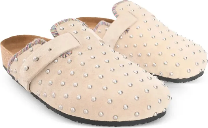 Joe stud-embellished slip-on mules - Image 2