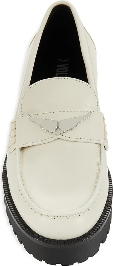 Joecassin Logo Leather Loafers - Image 5