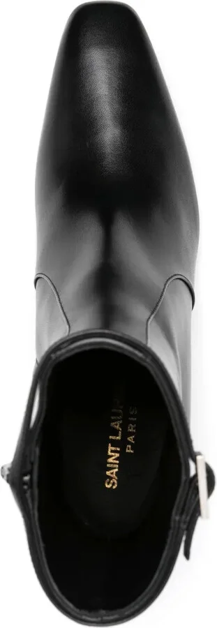 Joelle 70mm leather boots - Image 4