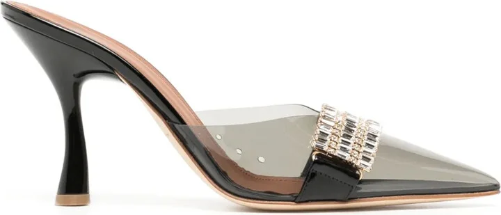 Joelle 90mm leather mules