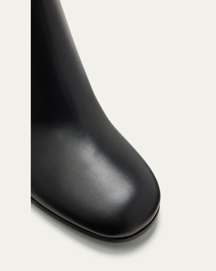 Joelle Leather Knee Boots - Image 6