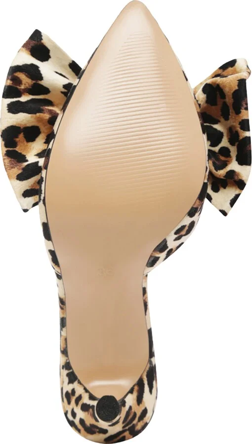 Joelle Leopard Bow Mule Pump - Image 6