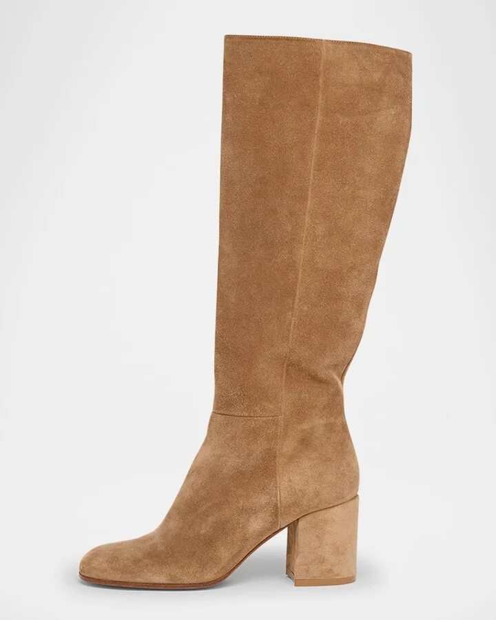 Joelle Suede Knee Boots