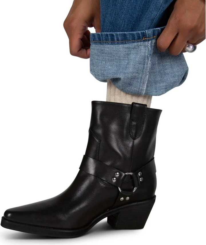 Joey Ankle Boot-Black - Image 2