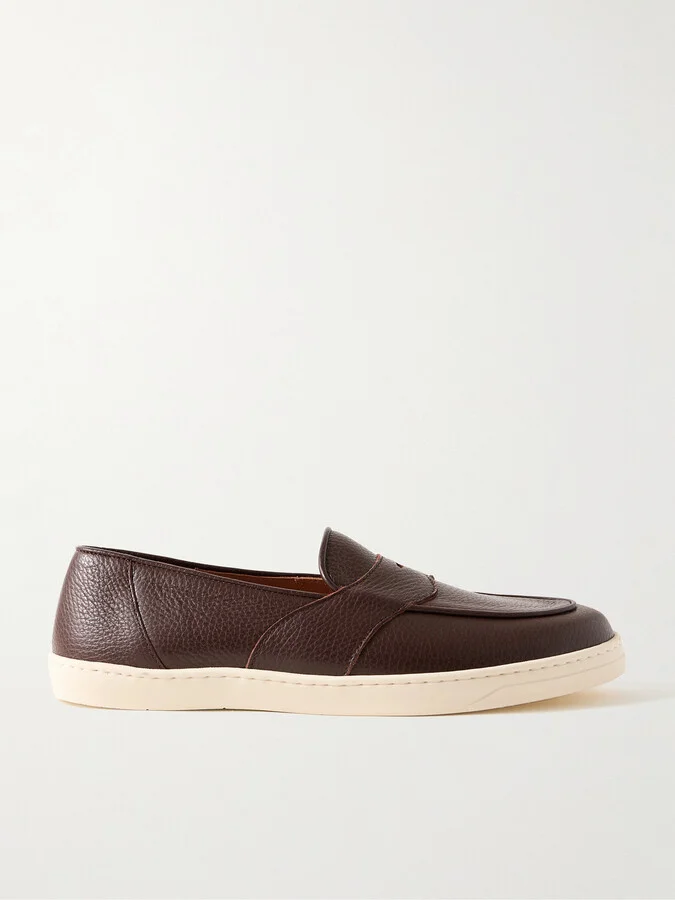 Joey Full-Grain Leather Penny Loafers