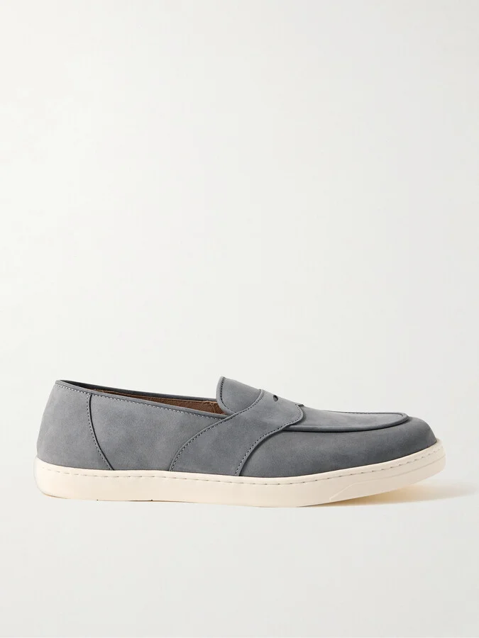 Joey Nubuck Penny Loafers