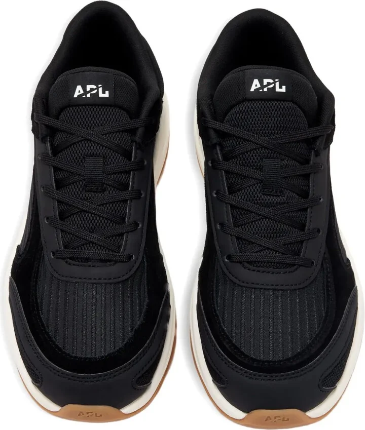 Jogger suede panelled sneakers - Image 2