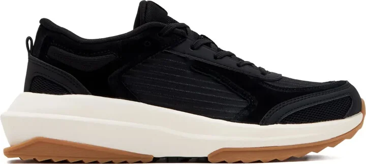 Jogger suede panelled sneakers