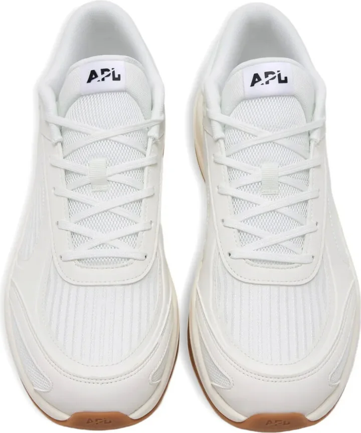 Jogger textured lace-up sneakers - Image 2