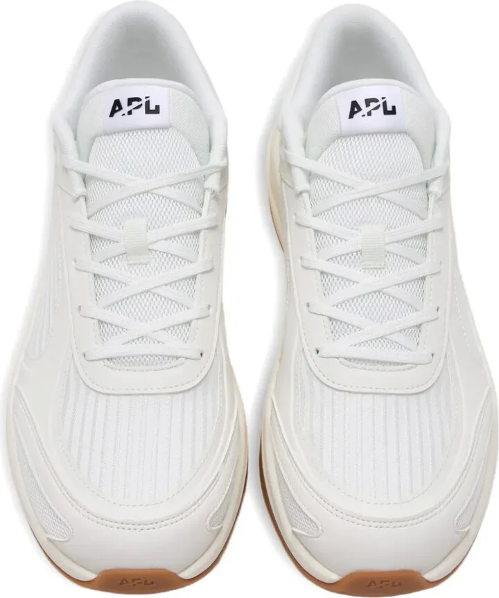 Jogger textured lace-up sneakers - Image 2