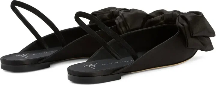 Johanna bow-detail ballerina shoes - Image 3
