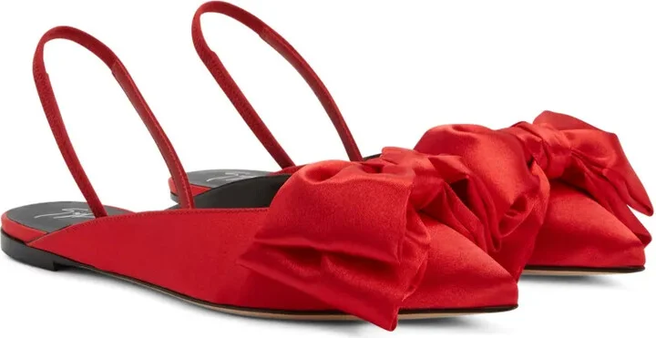 Johanna bow-detail ballerina shoes - Image 2