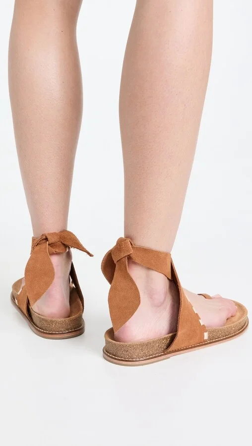 Johanna Ortiz Cinnamon/Ecru Song Leader Sandals - Image 3
