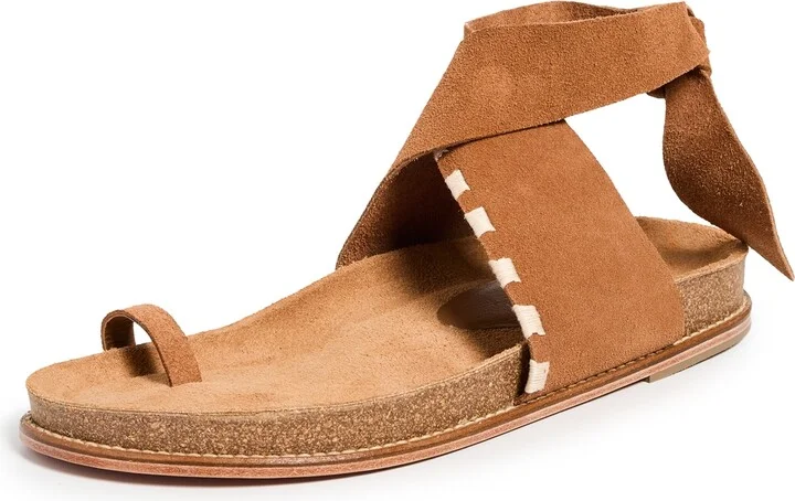 Johanna Ortiz Cinnamon/Ecru Song Leader Sandals