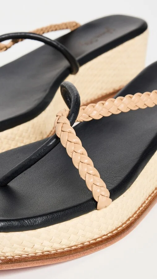 Johanna Ortiz Cow Leather Wedges - Image 3