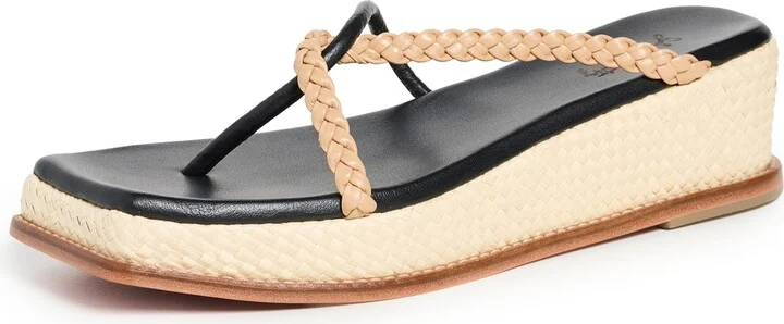 Johanna Ortiz Cow Leather Wedges