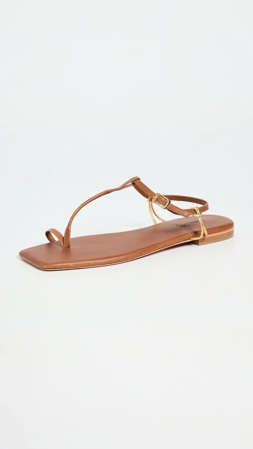 Johanna Ortiz Wood Chocolate Sun Downer Sandals - Image 3