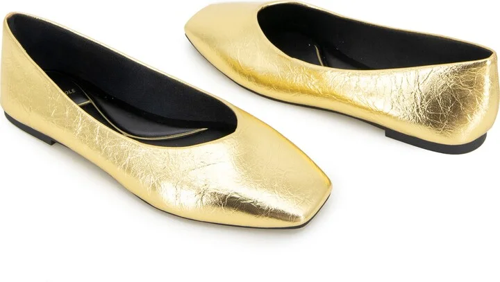 Johanna Square Toe Flat - Image 8