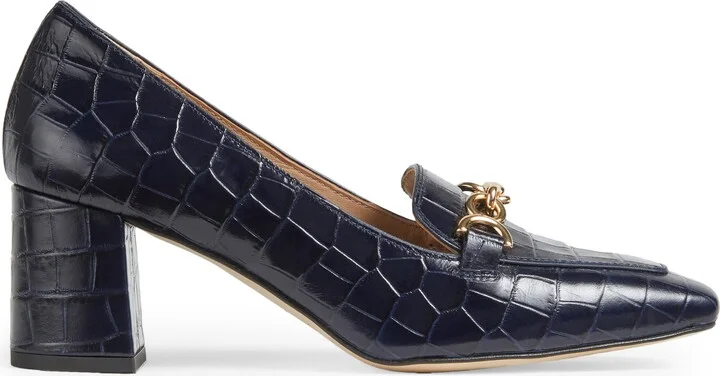Johanna Trim Block Heel Loafer Pump - Image 2