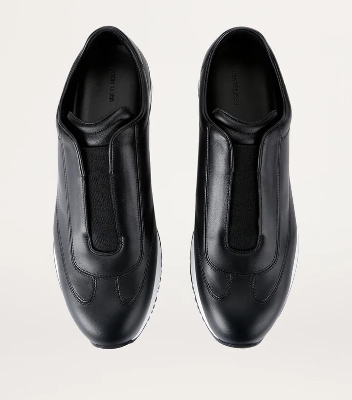 John Lobb Leather Lift Slip-On Sneakers - Image 4