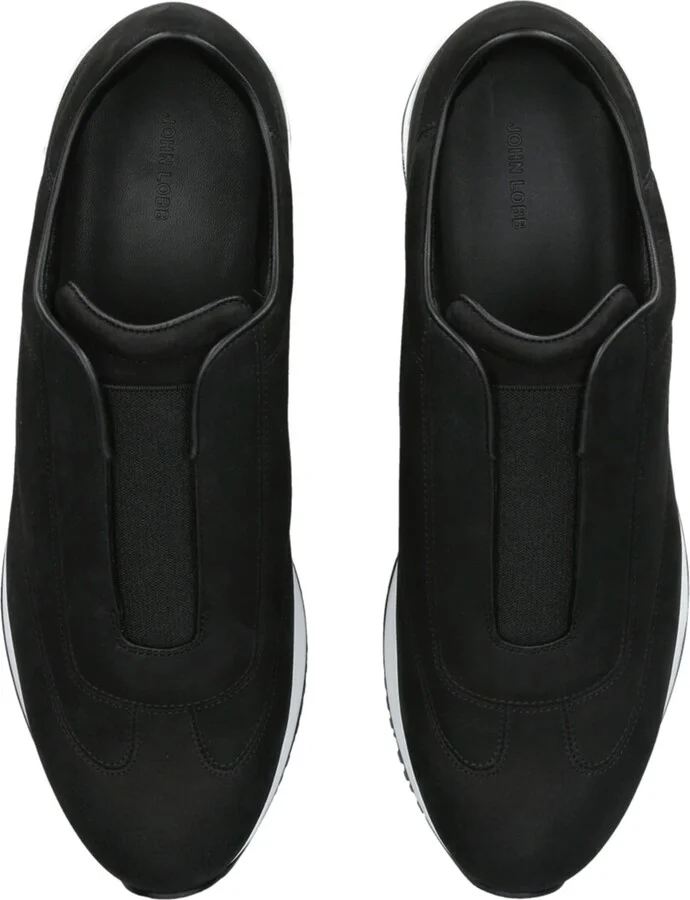 John Lobb Leather Lift Slip-On Sneakers - Image 4