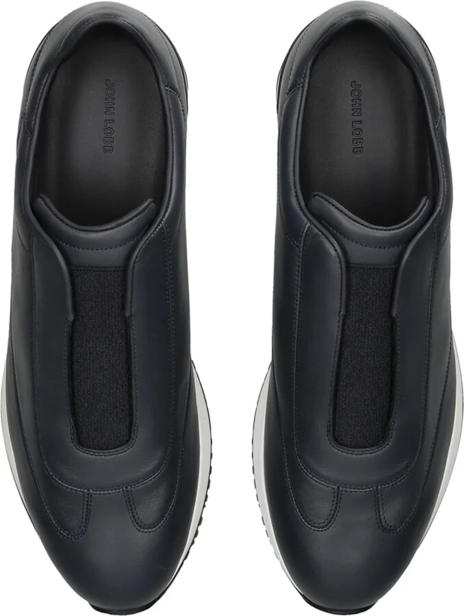 John Lobb Leather Lift Slip-On Sneakers - Image 4