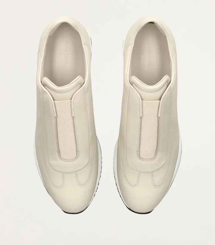 John Lobb Leather Lift Slip-On Sneakers - Image 4