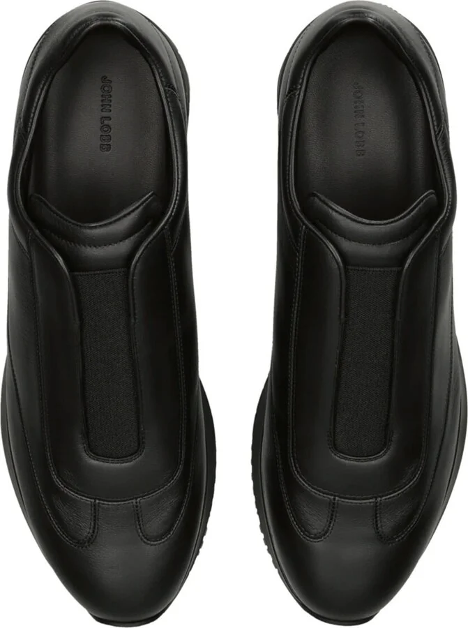John Lobb Leather Lift Slip-On Sneakers - Image 6