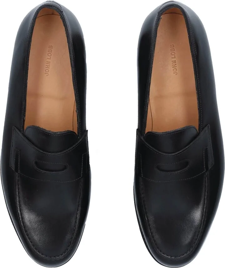 John Lobb Leather Lopez Loafers - Image 4