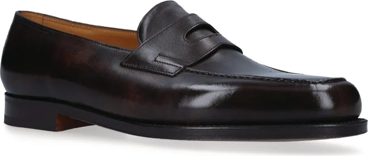 John Lobb Leather Lopez Loafers