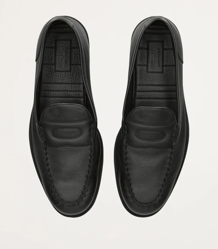 John Lobb Leather Pace Loafers - Image 5