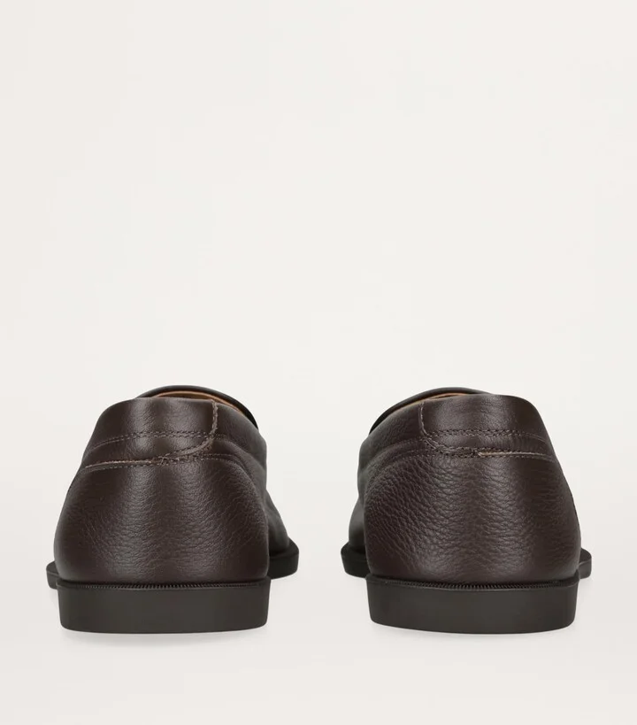 John Lobb Leather Pace Loafers - Image 3