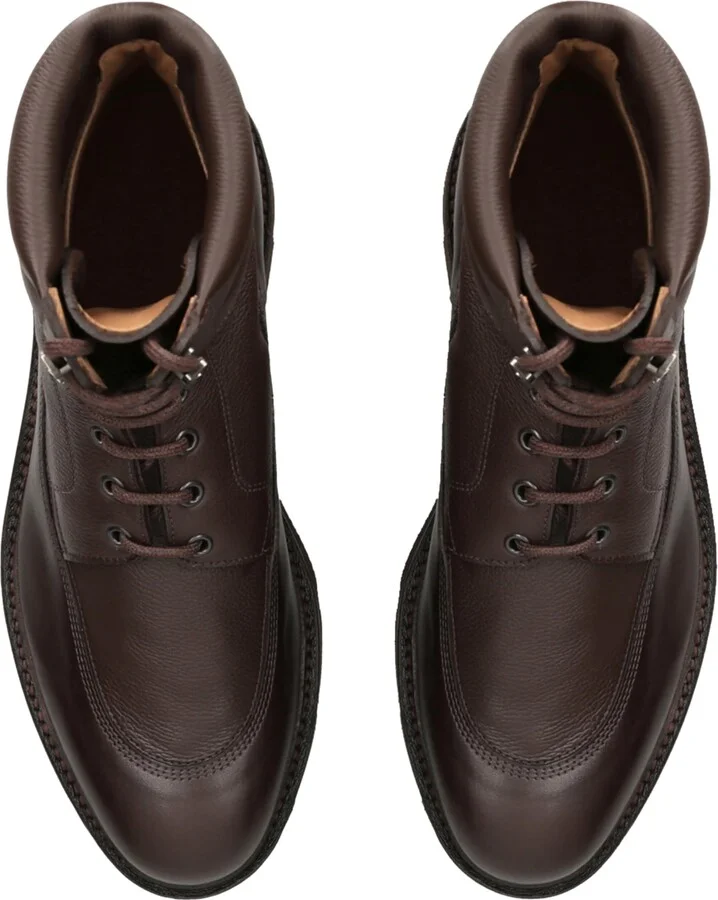 John Lobb Leather Weekend Boots - Image 4