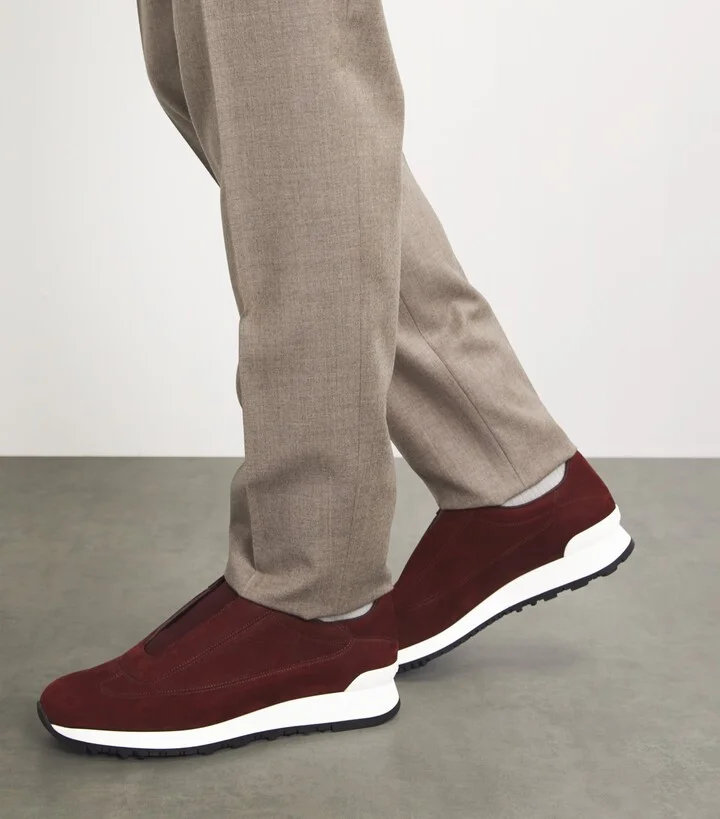 John Lobb Nubuck Lift Runner Sneakers - Image 2