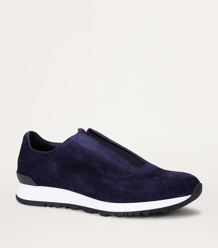 John Lobb Nubuck Lift Runner Sneakers - Image 3