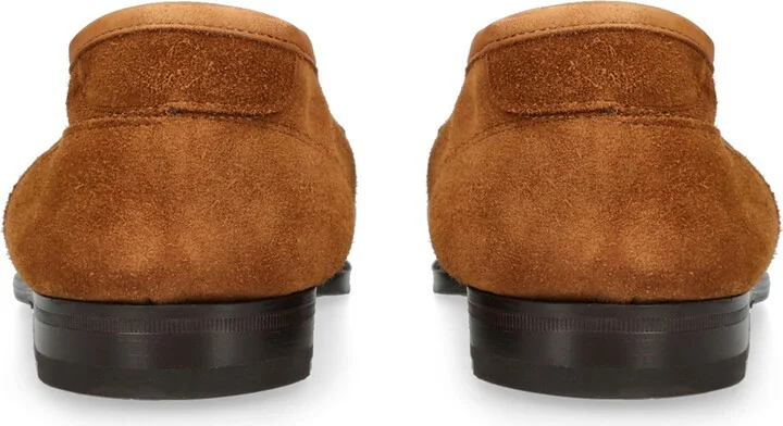 John Lobb Suede Bath Loafers - Image 2