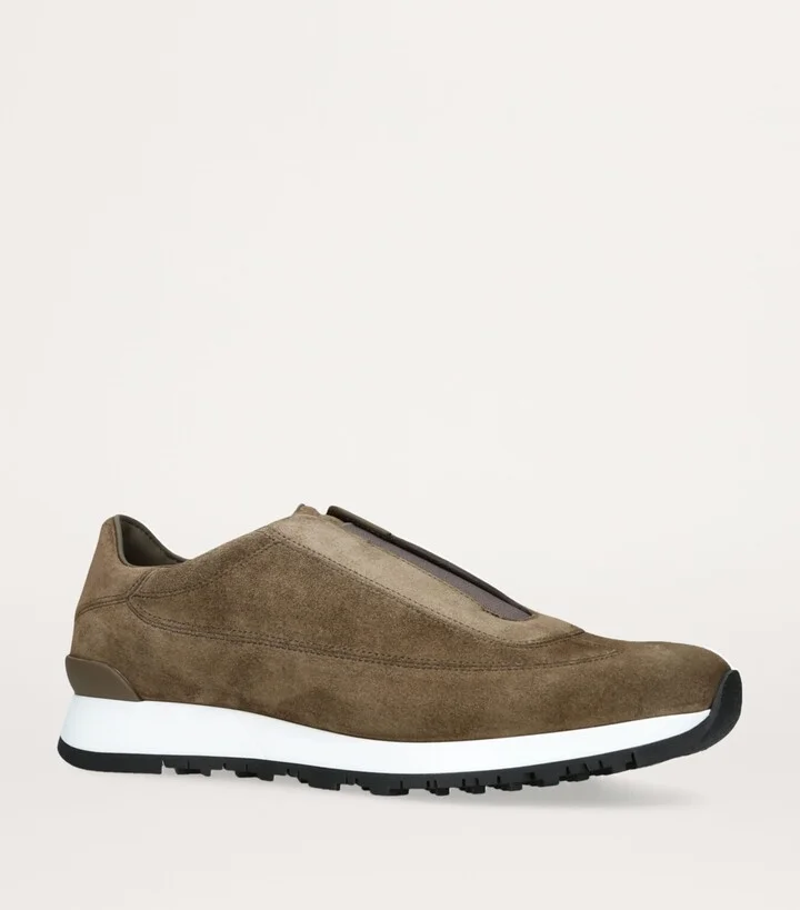 John Lobb Suede Lift Runner Sneakers - Image 3