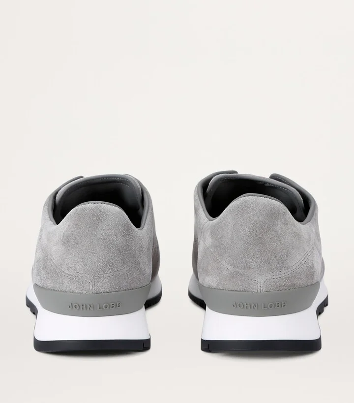 John Lobb Suede Lift Slip-On Sneakers - Image 2