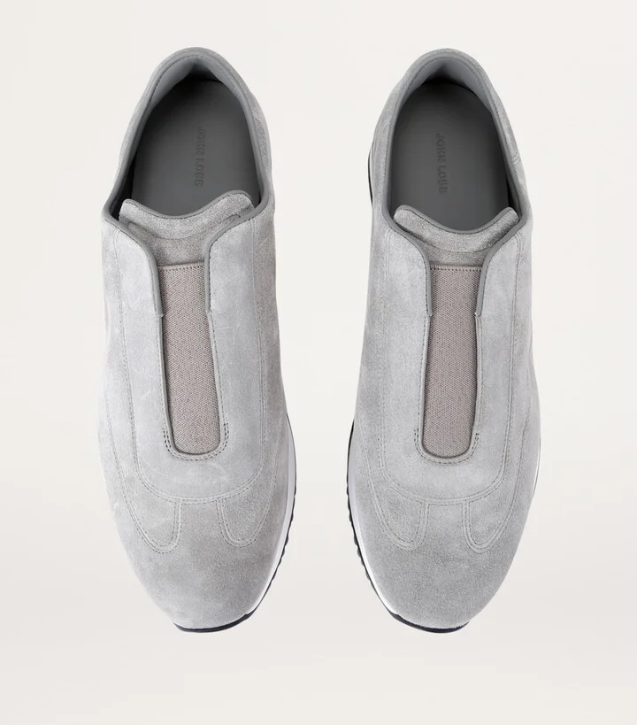 John Lobb Suede Lift Slip-On Sneakers - Image 4