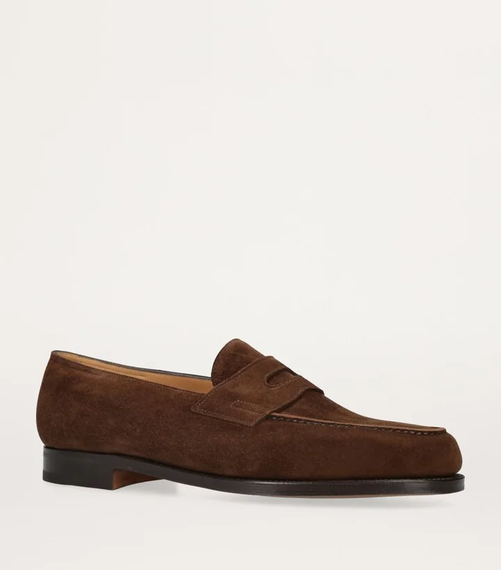 John Lobb Suede Lopez Loafers - Image 3