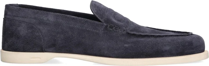 John Lobb Suede Pace Loafer